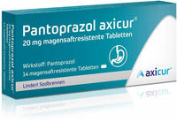 PZN-DE 14293477, axicorp Pharma Pantoprazol Axicur 20 mg Magensaftresistente...
