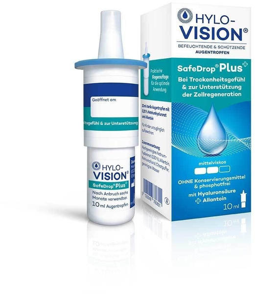 Hylo-Vision SafeDrop Plus Augentropfen (10ml)