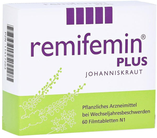 Remifemin Plus Johanniskraut Filmtabletten (60 Stk.)