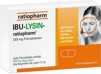 Ibu-lysin-ratiopharm 293 mg Filmtablette 10 St