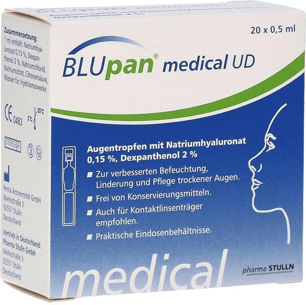 Blupan medical UD Augentropfen (20 x 0,5 ml)