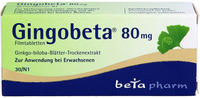 Gingobeta 80mg Filmtabletten (30 Stk.)