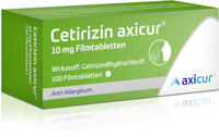 Cetirizin axicur 10mg Allergietabletten 100 St