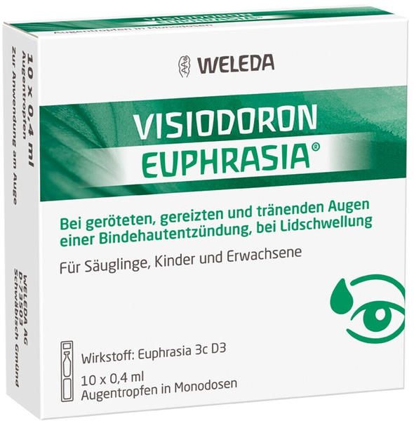 Visiodoron Euphrasia Einzeldosen-Augentropfen (10 x 0,4ml)