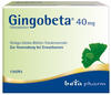 PZN-DE 12461611, betapharm Arzneimittel GINGOBETA 40 mg Filmtabletten 120 St