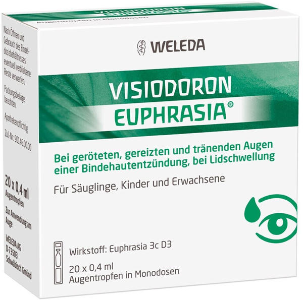 Visiodoron Euphrasia Einzeldosen-Augentropfen (20 x 0,4ml)
