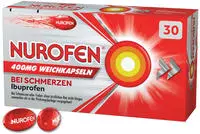 PZN-DE 18065810, Reckitt Benckiser NUROFEN 400 mg Ibuprofen Weichkapseln 30 stk