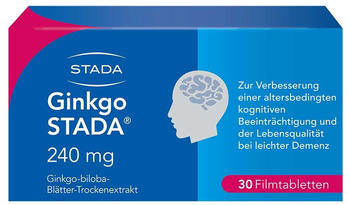 Ginkgo Stada 240 mg Filmtabletten (30 Stk.)