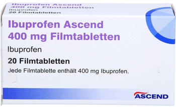Ibuprofen Ascend 400mg Filmtabletten (20 Stk.)