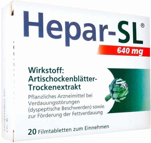 Hepar-SL 640 mg Filmtabletten (20 Stk.)