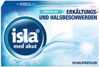 PZN-DE 14168938, Isla MED akut Pastillen 50 St, Grundpreis: &euro; 0,30 / St&uuml;ck