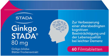 Ginkgo Stada 80 mg Filmtabletten (60 Stk.)