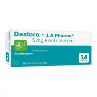 PZN-DE 12546744, Deslora - 1 A Pharma 5 mg Filmtabletten 50 St