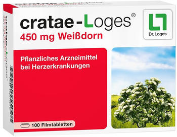 cratae-Loges 450mg Weißdorn Filmtabletten (100 Stk.)