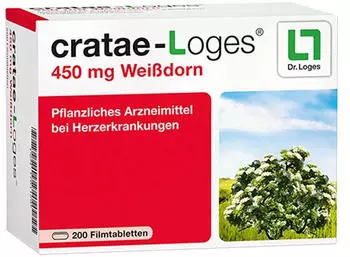 cratae-Loges 450mg Weißdorn Filmtabletten (200 Stk.)