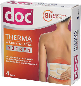 doc THERMA Wärme-Gürtel Rücken (4 Stk.)