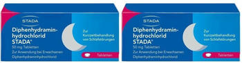 Diphenhydramin-hydrochlorid Stada 50mg Tabletten (2x20 Stk.)