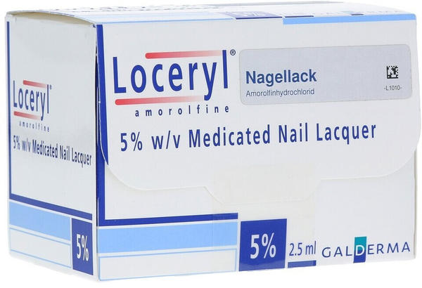 Loceryl 50mg/ml Nagellack gegen Nagelpilz Direkt-Applikator (2,5ml)