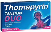 PZN-DE 12551047, Thomapyrin Tension DUO 400 mg/100 mg Filmtabletten 12 St,