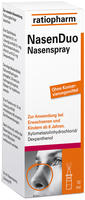 PZN-DE 12521543, ratiopharm Nasenduo Nasenspray 10 ml, Grundpreis: &euro; 319,- / l