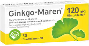 Ginkgo-Maren 120mg Filmtabletten (30 Stk.)