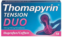 Thomapyrin TENSION DUO Kopfschmerztabletten 18 St