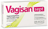 Vagisan sept Vaginalz&auml;pfchen 10 St