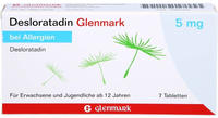 Desloratadin Glenmark 5 mg Tabletten 7 St