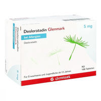 PZN-DE 09782961, Glenmark Arzneimittel Desloratadin Glenmark 5 mg 100 St Tabletten,