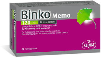 Binko Memo 120mg Filmtabletten (30Stk.)