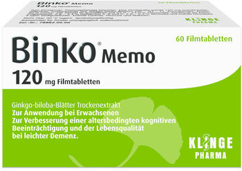 Binko Memo 120mg Filmtabletten (60 Stk.)