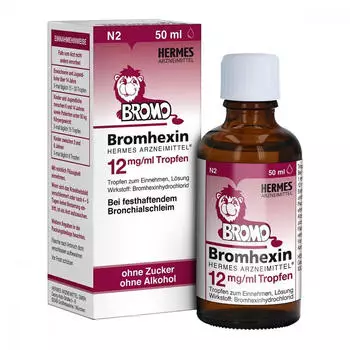 Bromhexin 12mg/ml Tropfen (50ml) Bromhexin 12mg/ml Tropfen (50ml)