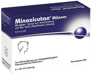 Minoxicutan Männer 50 mg/ml Spray (180ml)