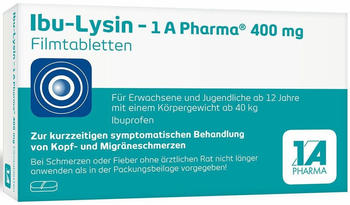 Ibu-Lysin 400mg Filmtabletten (50 Stk.)