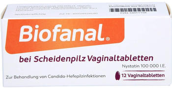 Biofanal 100 000 I.E. Vaginaltabletten (12 Stk.)