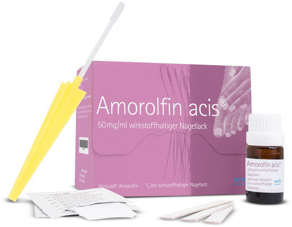 Amorolfin 50mg/ml Wirkstoffhaltiger Nagellack (6ml)