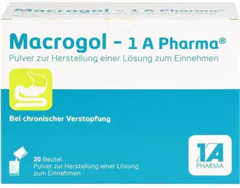 Macrogol Pulv.z.Herst.e.Lsg.z.Einnehmen Beutel (20 Stk.) Macrogol Pulv.z.Herst.e.Lsg.z.Einnehmen Beutel (20 Stk.)