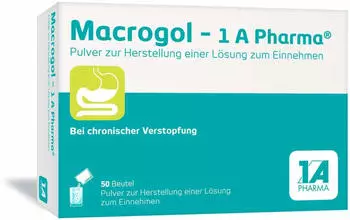 Macrogol Pulv.z.Herst.e.Lsg.z.Einnehmen Beutel (50 Stk.) Macrogol Pulv.z.Herst.e.Lsg.z.Einnehmen Beutel (50 Stk.)