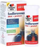 Doppelherz Sodbrennen Akut+protect Kauta 20 St