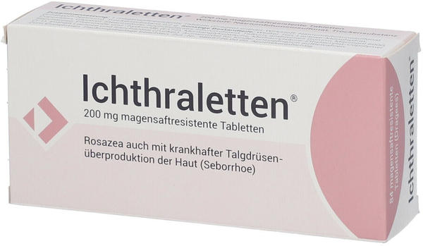 Ichtraletten 200mg magensaftresistente Tabletten (84 Stk.)