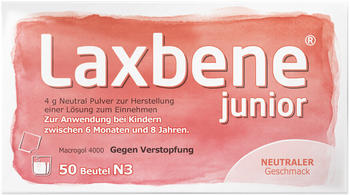 Laxbene junior Neutral Beutel (50x4g)
