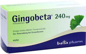 Gingobeta 240mg Filmtabletten (60 Stk.)