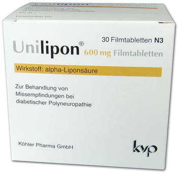 Unilipon 600mg Filmtabletten (30Stk.)