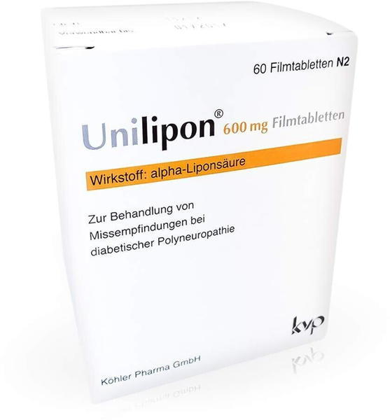 Unilipon 600mg Filmtabletten (60Stk.)