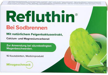 Refluthin Bei Sodbrennen Kautabletten Minze (16 Stk.)