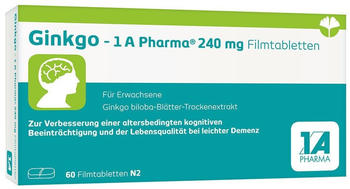 Ginkgo 240mg Filmtabletten (60 Stk.)