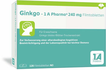Ginkgo 240mg Filmtabletten (120 Stk.)
