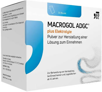 Macrogol ADGC Plus Elektrolyte Pulver zur Herstellung einer Lösung (30 Stk.)