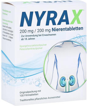 NYRAX 200 mg / 200 mg Nierentabletten (100 Stk.)