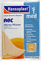 ABC W&auml;rme-pflaster Capsicum Hansaplast m 1 St